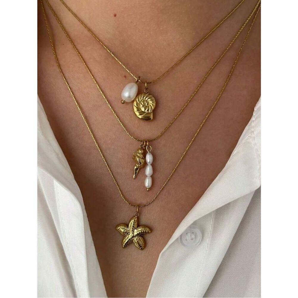 Starfish Necklace #2559